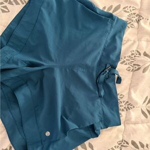 Women’s Athletic Drawstring Shorts - Teal